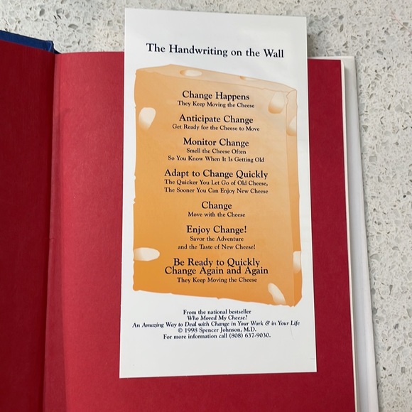 Who Moved My Cheese? by Spencer Johnson, M.D. - Picture 3 of 6